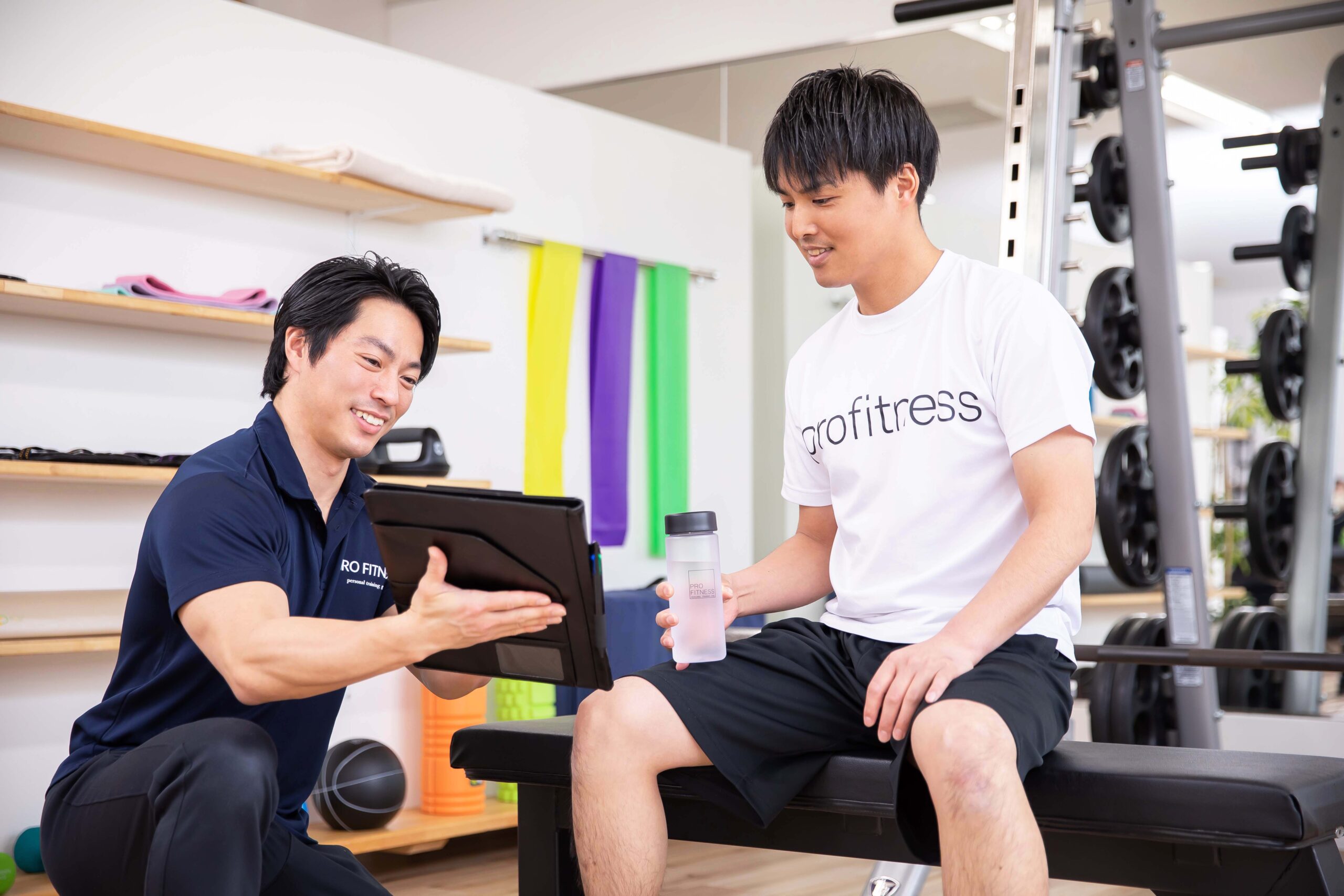 トレーニング指導の様子