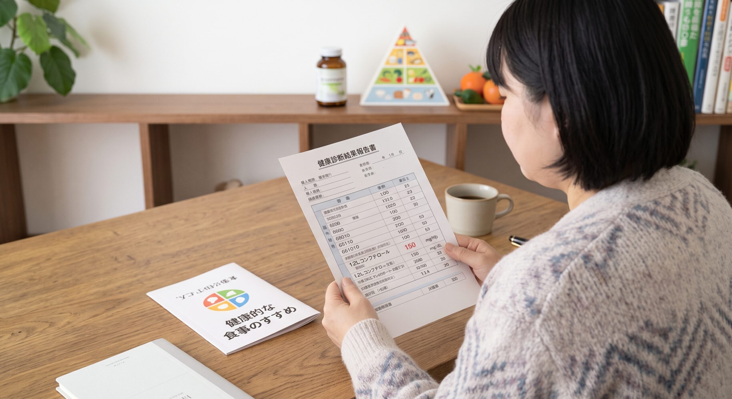 デスクワークと健康データ